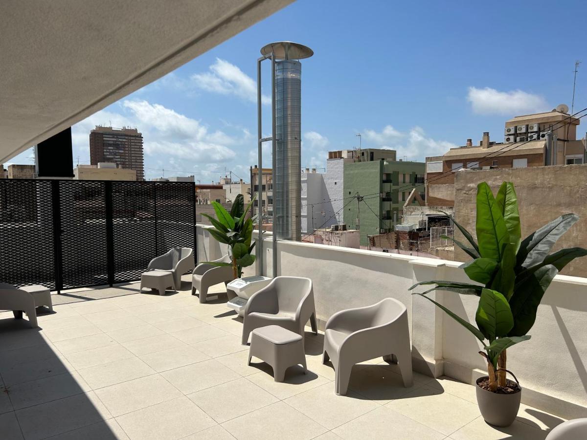 Apartamentos Breton 17 Suite Con Terraza Alicante Exterior foto